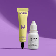 Set pentru vopsirea sprâncenelor cu vopsea gel și oxidant cremă OxiBoost