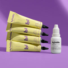 Set pentru vopsirea sprâncenelor cu vopsea gel și oxidant cremă OxiBoost