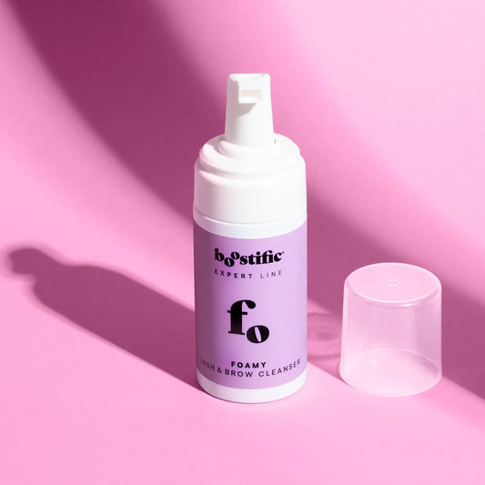 Spumă de curățare pentru gene și sprâncene Foamy